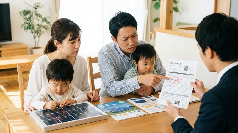 太陽光業界は“値引き前提”の価格表示が多い