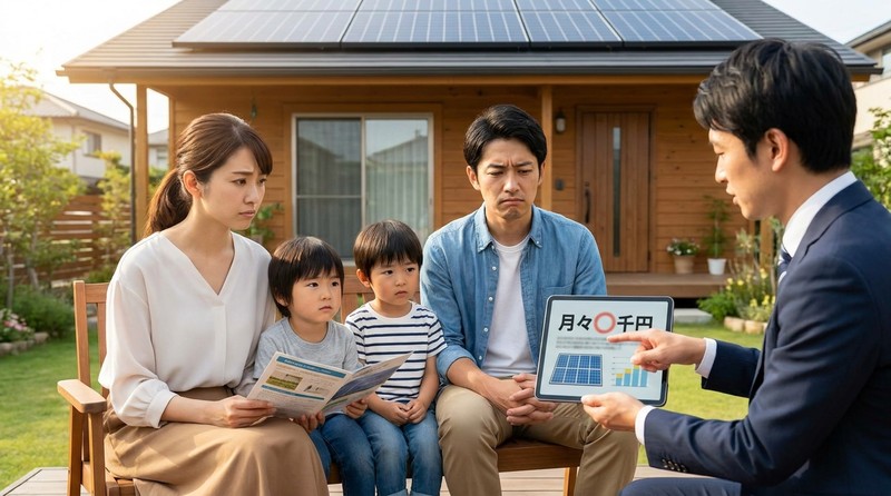 月々◯千円という営業トークに注意