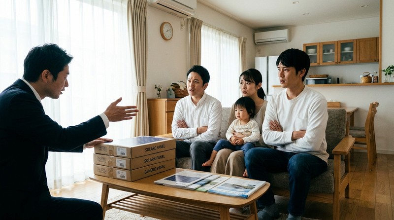 問題は“説明なし”で在庫品を提案するケース