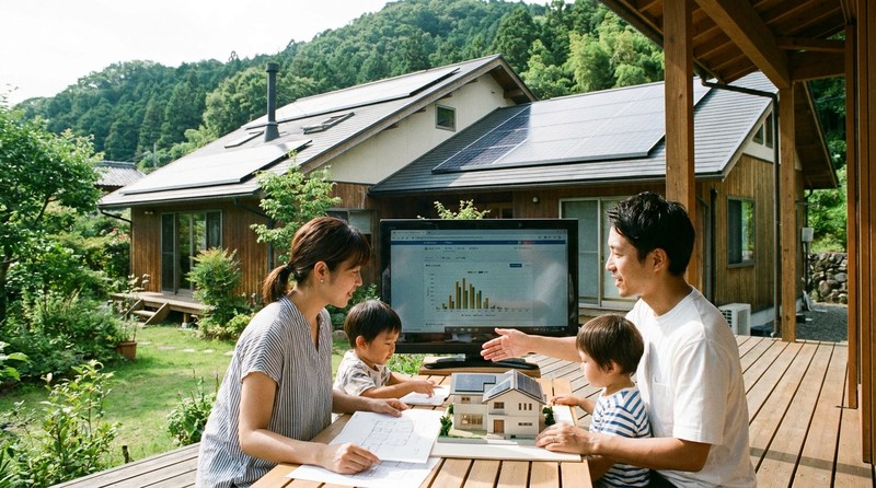 屋根の方位設定が違うと発電量は大きく変わる